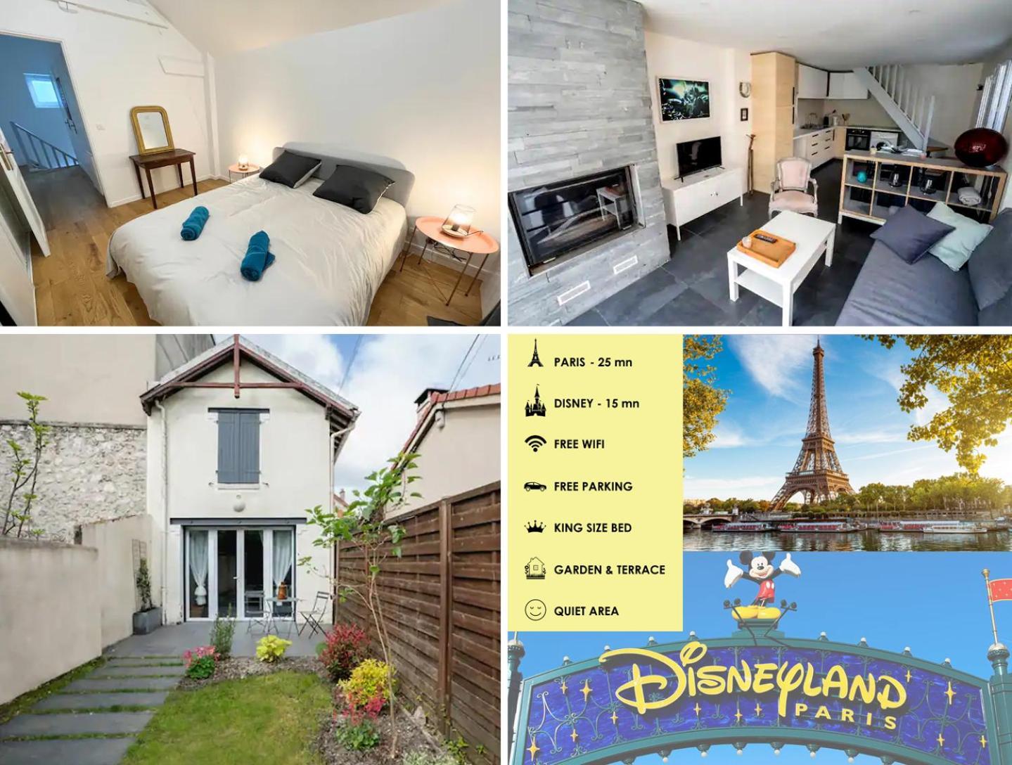 Le Traditionnel - Maison Avec Jardin & Parking - Ideal Disneyland & Paris Lagny Kültér fotó